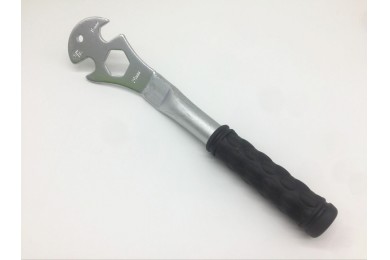 Bicycle multi-functional spanner for pedal demolition loading and unloading wrench tool